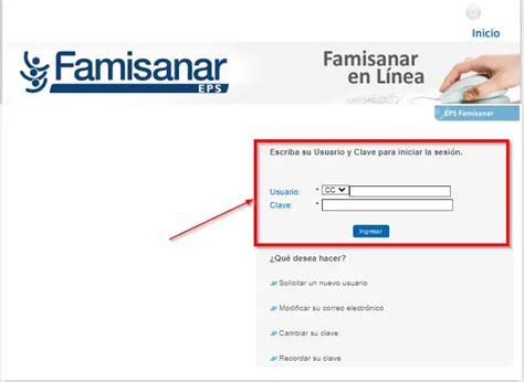 solicitud de citas famisanar|Famisanar en Línea 【 Acceso a Servicios 】2024